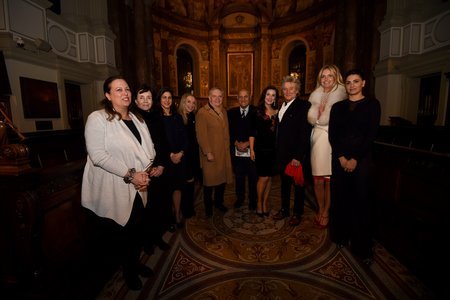 Celebrity supporters get into Christmas spirit for Chain of Hope Carol Concert 2017