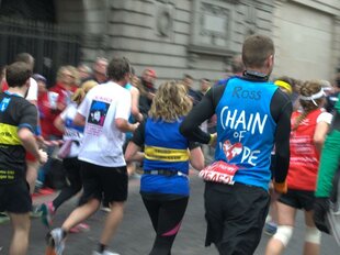 Running to Give Hope, Virgin London Marathon 2015