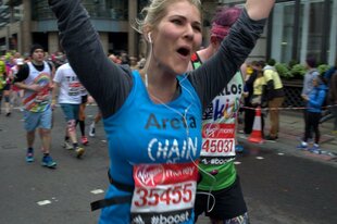 Running to Give Hope, Virgin London Marathon 2015