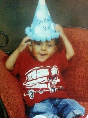 Ahmed celebrates his first birthday back in Ethiopia!