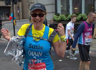 Running to Give Hope, Virgin London Marathon 2015