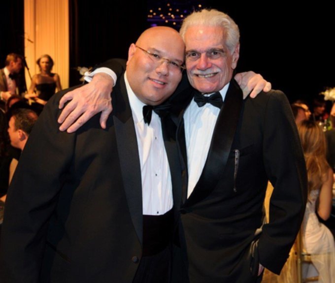 Omar Sharif with a guest at our Gala Ball