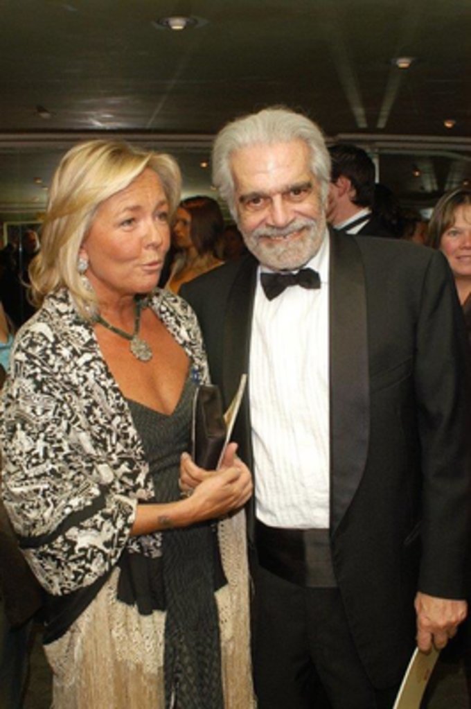 Omar Sharif at our Gala Ball with our Honorary Vice President, Countess Noemi Cinzano
