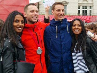 Running to Give Hope, Virgin London Marathon 2015