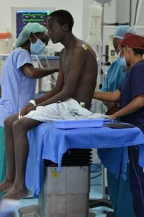 Haile Gebrselassie joins Hasnat Khan on cardiac mission in Ethiopia